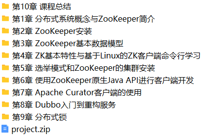 ZooKeeper分布式专题与Dubbo微服务入门 | 完结