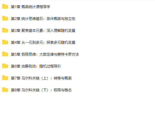 机器学习中的概率统计应用实践 | 更新完结