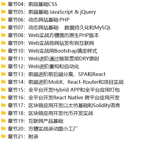 方糖全栈课2020·PHP+React大系 | 完结