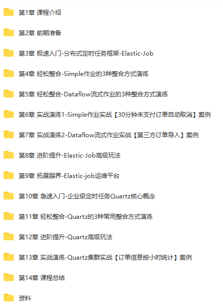 Elastic-job + Quartz精讲 实现企业级定时任务 | 完结
