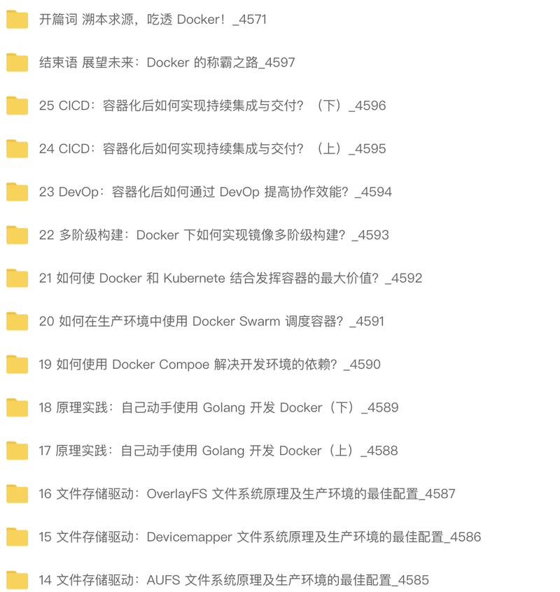 由浅入深吃透 Docker | 完结