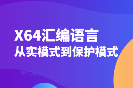 x64汇编语言：从实模式到保护模式