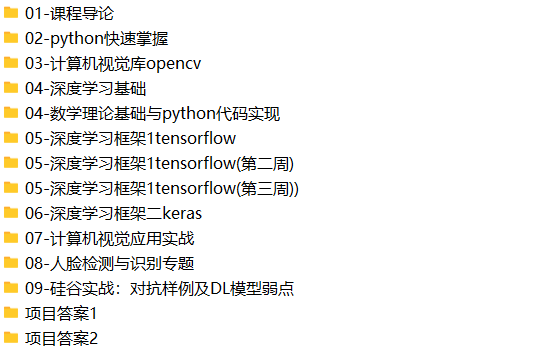 AI工程师-计算机视觉实战 | 完结