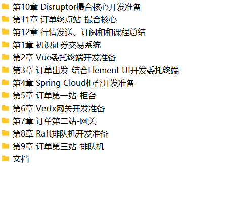 SpringCloud+Vertx+Disruptor 撮合交易系统实战 | 完结