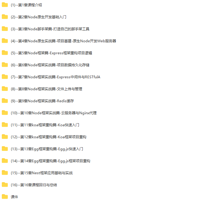 【微体系课】Node.js工程师养成计划 | 完结