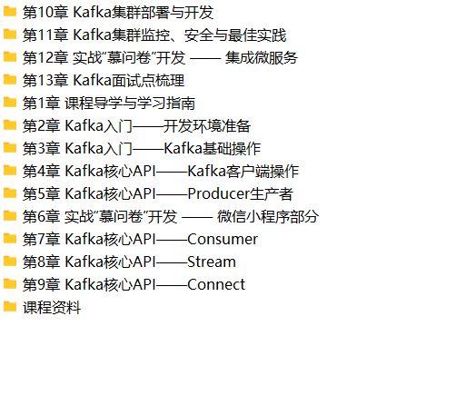 Kafka多维度系统精讲，从入门到熟练掌握 | 完结
