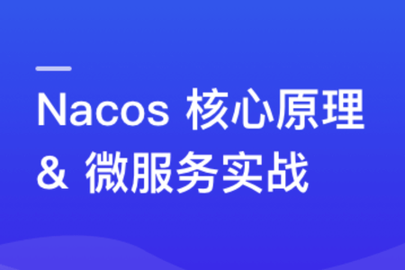 Nacos 核心原理解读+高性能微服务系统实战