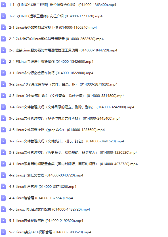 从零开始自学《Linux运维工程师》| 完结