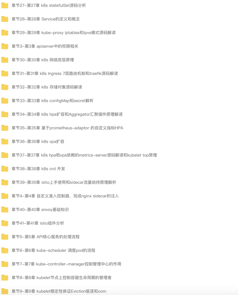 马士兵-kubernetes实战与源码剖析 | 完结