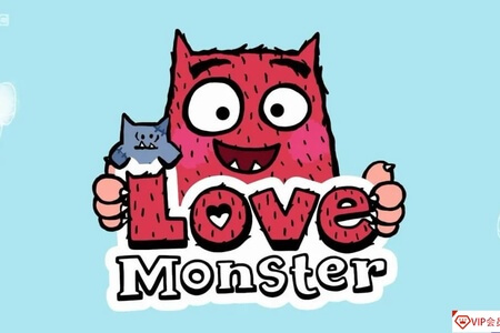 BBC动画片《Love Monster小怪兽阿蒙》第1+2季英文字幕 共54集