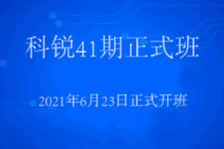 科锐逆向41期