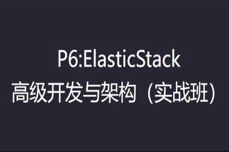 咕泡学院-P6 ElasticStack高级开发与架构（实战班）| 完结