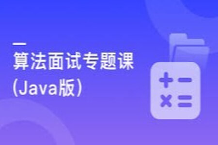 算法面试专题课(Java版)，Google面试官带你高质量刷题 | 完结