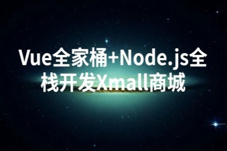 Vue全家桶+Node.js全栈开发Xmall商城