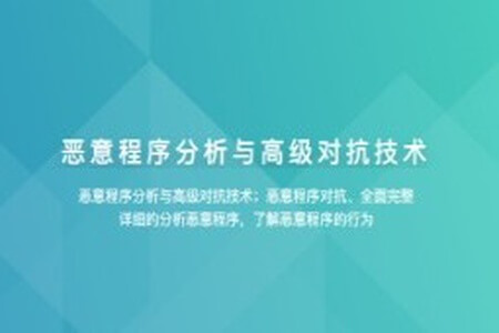 恶意程序分析与高级对抗技术