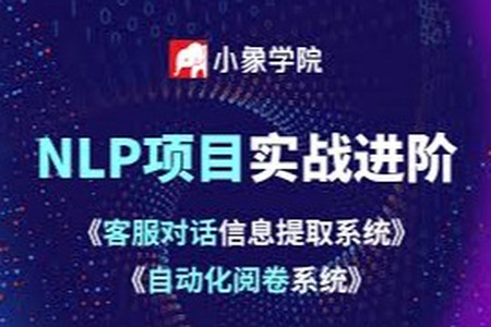 小象学院 NLP项目实战进阶