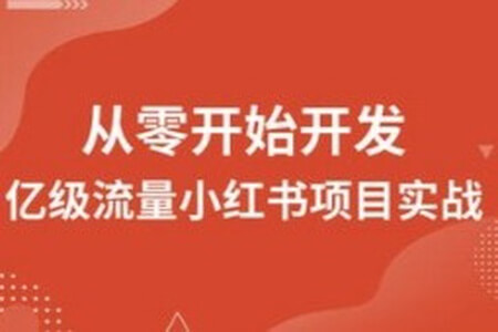 图灵 从零开始开发亿级流量小红书项目实战