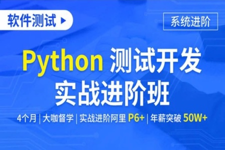 软件测试Python测试开发实战进阶班