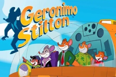 超清的老鼠记者英文动画《Geronimo Stilton》S1-S3季共78集带多国语言