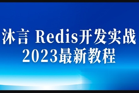 沐言 Redis开发实战 2023最新教程