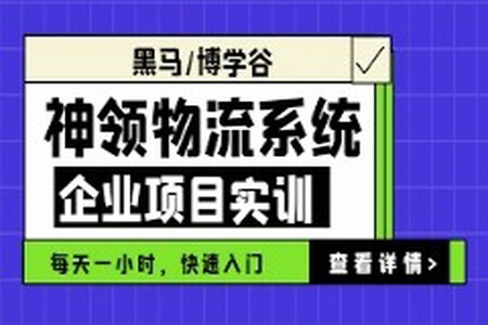 黑马-神领物流项目2023