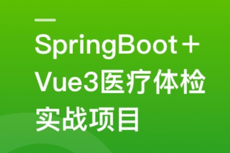 SpringBoot+Vue3+MySQL集群 开发大健康体检双系统 | 更新完结