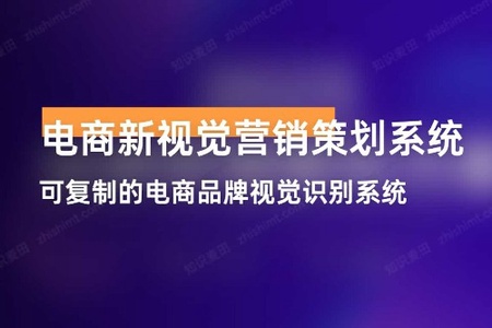 大圣·电商新视觉营销策划系统，可复制的电商品牌视觉识别系统