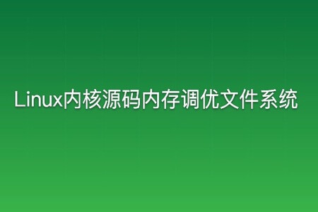 零声 Linux内核源码内存调优文件系统