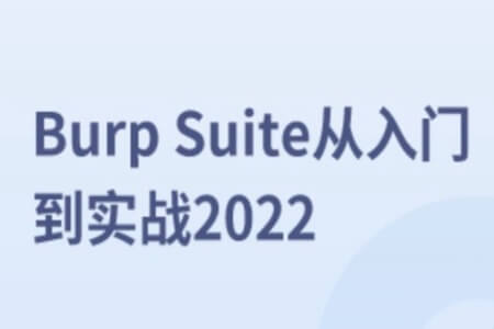 马士兵 Burp Suite从入门到实战2022 | 完结