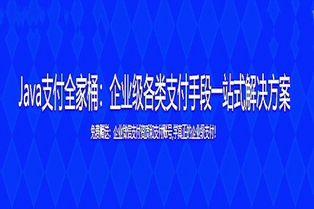 Java支付全家桶：企业级各类支付手段一站式解决方案 | 完结