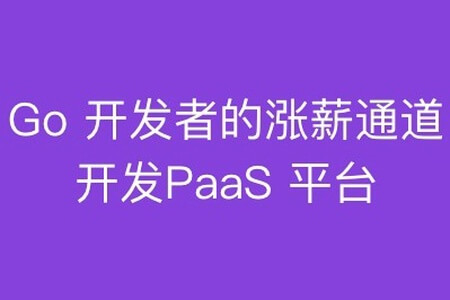 Go 开发者的涨薪通道，自主开发 PaaS 平台核心功能 | 更新至6章