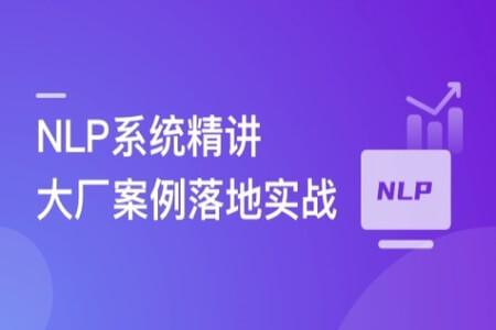 NLP系统精讲与大厂案例落地实战，吃透内容理解体系